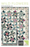 Judi Madsen Designs Wild Flowers Quilt PATTERN Multiple Sizes Pattern - Riley Blake INSTRUCTIONS Only
