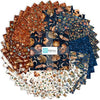 Terrors of the Pleistocene 10" Stacker Ice Age Fabric - 10SQ TOTP 6PKT - 42-Piece Precut - QT Fabrics Quilting Cotton Fabric