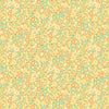 Image of Little Squirt Bubbles Icy Yellow quilting cotton fabric by Morris Creative Group for QT Fabrics. Features circles on a yellow background. Cute Little Fabric Shop.