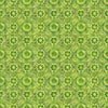 Image of Daisy Delights Floral Arabesque Lime quilting cotton fabric by Morris Creative Group for QT Fabrics. Features flowers on a green background. Cute Little Fabric Shop.
