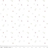 Image of Hush Hush 6 Bit of Berries White quilting cotton fabric by assorted designers for Riley Blake Designs. Features berries on a white background. Cute Little Fabric Shop.