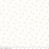 Image of Hush Hush 6 Oopsies Daisy White quilting cotton fabric by assorted designers for Riley Blake Designs. Features flowers on a white background. Cute Little Fabric Shop.