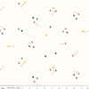 Image of Hush Hush 6 Perk Up White quilting cotton fabric by assorted designers for Riley Blake Designs. Features hearts on a white background. Cute Little Fabric Shop.