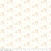 Image of Hush Hush 6 Grow for It! White quilting cotton fabric by assorted designers for Riley Blake Designs. Features flowers on a white background. Cute Little Fabric Shop.