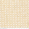 Image of Batiks Around the World London Toasted Almonds quilting cotton fabric by Tara Reed for Riley Blake Designs. Features raindrops on a cream background. Cute Little Fabric Shop.
