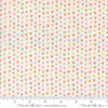 Image of Bug Collector Love Bug Cloud quilting cotton fabric by Sweetwater for Moda Fabrics. Features hearts on a white background. Cute Little Fabric Shop.