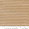 Image of Bug Collector Squiggles Stone quilting cotton fabric by Sweetwater for Moda Fabrics. Features lines on a brown background. Cute Little Fabric Shop.