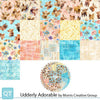 Udderly Adorable 10" Stacker Floral Fabric - 10SQ UDAD 6PKU - 42-Piece Precut - QT Fabrics Quilting Cotton Fabric