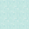 Image of Drawn to Create Doodles Dusty Aqua quilting cotton fabric by Eulalia Mejia for QT Fabrics. Features scribbles on a blue background. Cute Little Fabric Shop.