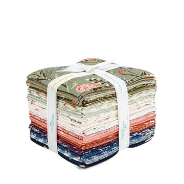 SALE Hedgerow Haven Fat Quarter Bundle Floral Fabric - FQ-17990-24 - 24-Piece Precut - Riley Blake Quilting Cotton Fabric