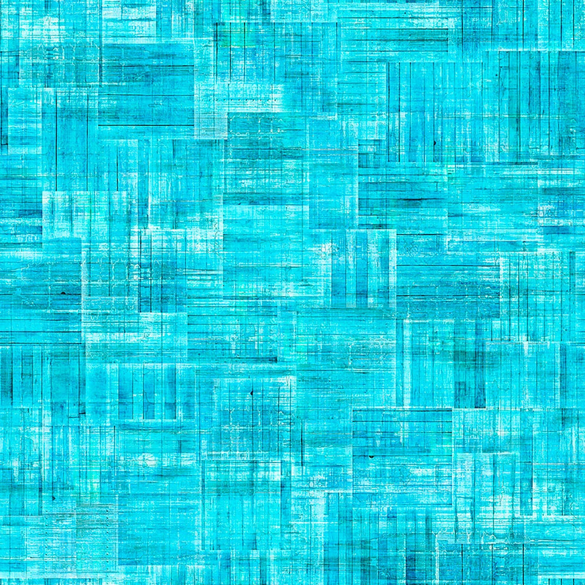Image of Udderly Adorable Wood Texture Light Turquoise quilting cotton fabric by Morris Creative Group for QT Fabrics. Features printed wood texture on a blue background. Cute Little Fabric Shop.