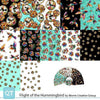 Flight of the Hummingbird 2.5" Rolie Polie Floral Fabric - STRIP FLHB 5PKX - 40-Piece Precut - QT Fabrics Quilting Cotton Fabric