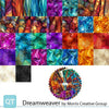 Dreamweaver 10" Stacker Abstract Fabric - 10SQ DRWE 6PKD - 42-Piece Precut - QT Fabrics Quilting Cotton Fabric