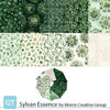 Sylvan Essence Fat Quarter Bundle Leaf Fabric - FATQU SYES 3PKS - 10-Piece Precut - QT Fabrics Quilting Cotton Fabric
