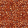 Image of Terrors of the Pleistocene Fossil Bed Paprika quilting cotton fabric by Morris Creative Group for QT Fabrics. Features bones on a reddish brown background. Cute Little Fabric Shop.