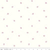 Image of Hush Hush 6 Very Cherry White quilting cotton fabric by assorted designers for Riley Blake Designs. Features cherries on a white background. Cute Little Fabric Shop.