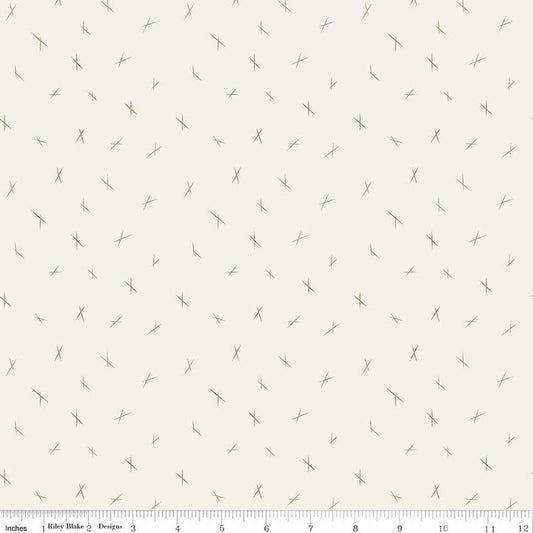 Image of Hush Hush 6 Off the List White quilting cotton fabric by assorted designers for Riley Blake Designs. Features Xs on a white background. Cute Little Fabric Shop.