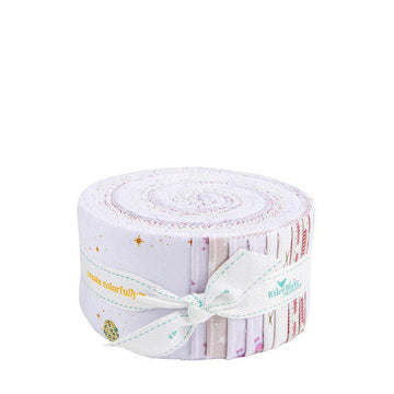 SALE Hush Hush 6 2.5" Rolie Polie Minimalism Fabric - RP-18340-40 - 40-Piece Precut - Riley Blake Quilting Cotton Fabric