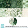 Sylvan Essence 2.5" Rolie Polie Leaf Fabric - STRIP SYES 6PKX - 42-Piece Precut - QT Fabrics Quilting Cotton Fabric