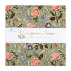 SALE Hedgerow Haven 10" Stacker Floral Fabric - 10-18180-42 - 42-Piece Precut - Riley Blake Quilting Cotton Fabric