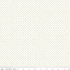 DEAL Gold SPARKLE Swiss Dot on White - Riley Blake Designs - Polka Dots Metallic - Quilting Cotton Fabric
