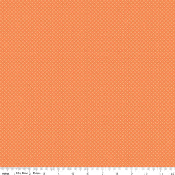DEAL Orange Kisses Tone on Tone - Riley Blake Designs - Basic Coordinate - Quilting Cotton Fabric