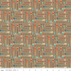 22" End of Bolt -  DEAL High Adventure Arrow Tan by Riley Blake Designs - Jersey KNIT cotton  spandex stretch fabric