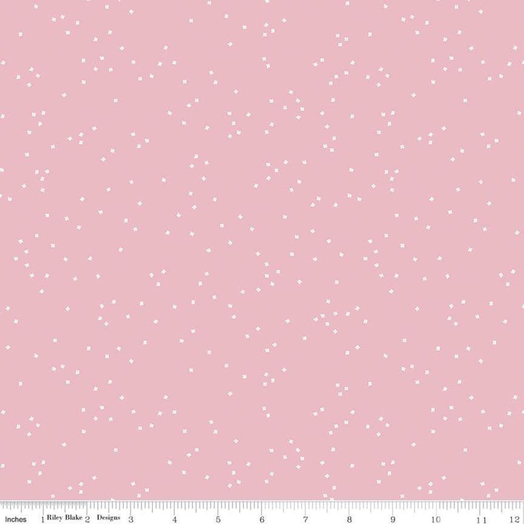 SALE Blossom Baby Pink by Riley Blake Designs - Floral Flowers - Quilting Cotton Fabric