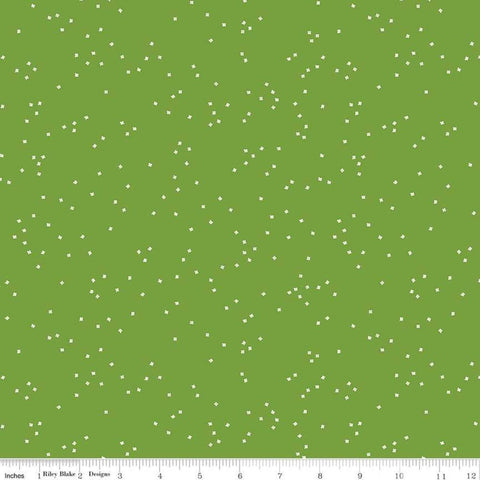 SALE Blossom Holly by Riley Blake Designs - Green - Quilting Cotton Fabric
