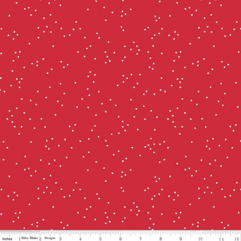 SALE Blossom Red by Riley Blake Designs - Quilting Cotton Fabric