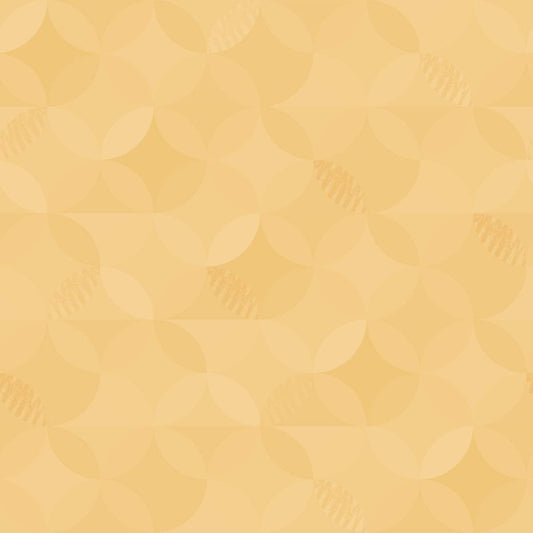 24" End of Bolt - CLEARANCE Crayola Kaleidoscope Honey Droplets - Riley Blake - Gold Orange Peel - Quilting Cotton Fabric - Licensed Product