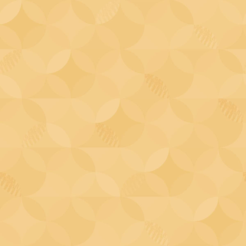 CLEARANCE Crayola Kaleidoscope Honey Droplets - Riley Blake Designs - Gold Orange Peel Circle Pattern - Quilting Cotton Fabric