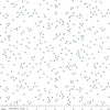 Blossom on White Navy - Riley Blake Designs - Blue on White - Quilting Cotton Fabric