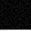 SALE Blossom Black - Riley Blake Designs - White on Black - Quilting Cotton Fabric