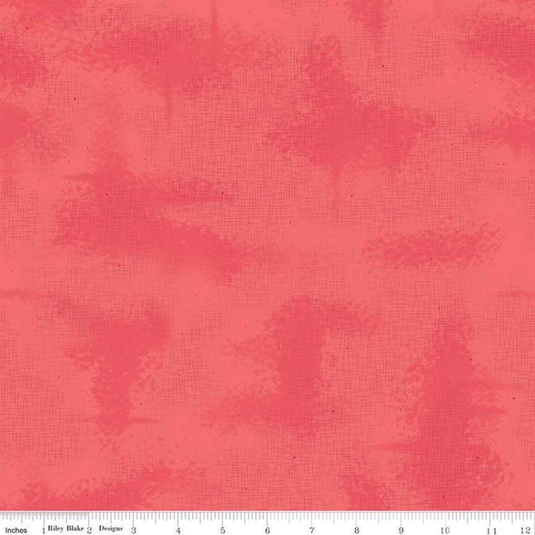 20" End of Bolt Piece - SALE Shabby Red by Riley Blake Designs - Crosshatched Lines Specks Shaded Tone on Tone - Quilting Cotton Fabric