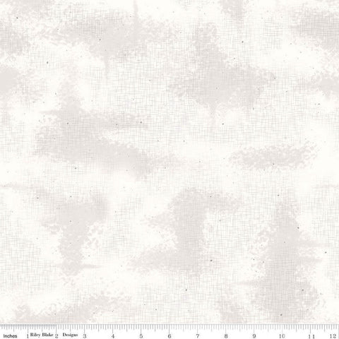 SALE Shabby Gray Cloud by Riley Blake Designs - Crosshatched Lines Specks Shaded on White - Quilting Cotton Fabric