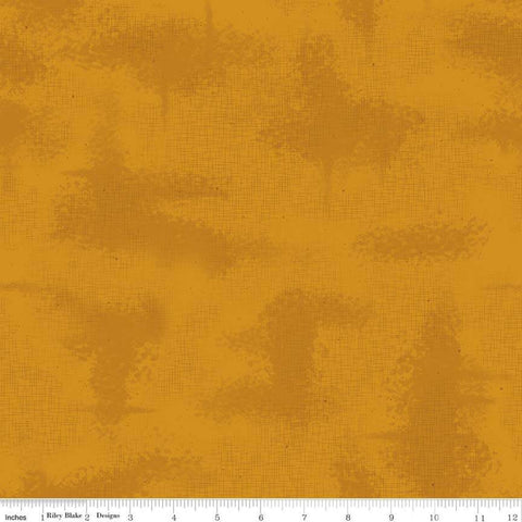 29" End of Bolt - CLEARANCE Shabby Butterscotch by Riley Blake Designs - Gold Crosshatch Lines  Shaded Tone on Tone - Quilting Cotton Fabric