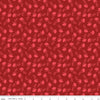 27" End of Bolt - CLEARANCE Lucy's Garden Tonal Red - Riley Blake Designs - Tone on Tone Flowers Floral - Quilting Cotton Fabric