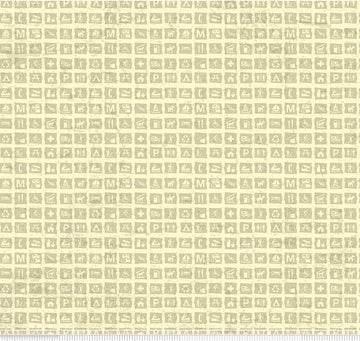 SALE National Parks Signs Cream - Riley Blake Designs - Recreation Outdoors Icons - Quilting Cotton Fabric