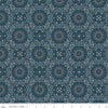 SALE American Legacy Bandana Blue - Riley Blake Designs - Paisley Patriotic Independence Day - Quilting Cotton Fabric
