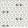 SALE Goose Tales Spooky Specs Off White - Riley Blake Designs - Halloween Glasses Eyeglasses Eyes -  Quilting Cotton Fabric