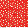 Merry Little Christmas Candy C9642 Red - Riley Blake Designs - Presents Snowflakes Trees Plus Signs Cream - Quilting Cotton Fabric