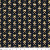 SALE Oh Holy Night Manger Navy SPARKLE - Riley Blake Designs - Christmas Nativity Mangers Blue with Gold SPARKLE - Quilting Cotton Fabric