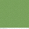 SALE Prim Circles C9693 Clover - Riley Blake Designs - Green Scattered Outlined Circles - Quilting Cotton Fabric