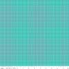 SALE Prim Dot C9696 Cottage - Riley Blake Designs - Blue Green Aqua  Dots - Quilting Cotton Fabric