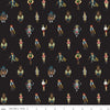 20" End of Bolt - CLEARANCE Pirate Tales Pirates C9682 Black - Riley Blake Designs - Quilting Cotton Fabric