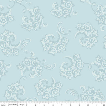 SALE Jane Austen at Home C10017 Julia - Riley Blake Designs - Historical Reproductions Floral - Quilting Cotton Fabric - Licensed Product