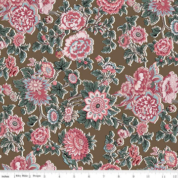 DEAL Jane Austen at Home Caroline Reproduction Fabric - C10008 - Riley Blake Quilting Cotton Fabric - Licensed Product