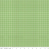 SALE Prim Evenweave C9697 Granny Apple - Riley Blake Designs - Green Graph Paper Grid Plaid - Quilting Cotton Fabric