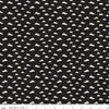 SALE Wild at Heart Mountains C9823 Black - Riley Blake Designs - Outdoors Mountain Peaks Black Cream - Quilting Cotton Fabric